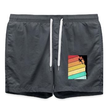 Escalade - Short de bain - charbon - Devant - AI Model Male 185 light (185cm)