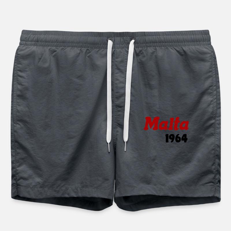 Malte 1964 - Short de bain - charbon