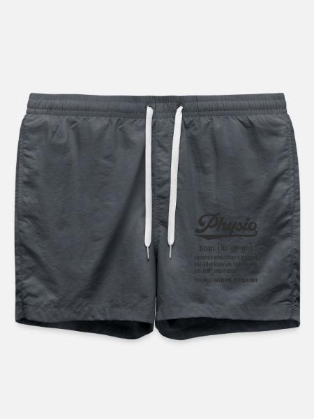Physio Definition Noun Fiz-ee-oh Shirt - Badeshorts - Anthrazit