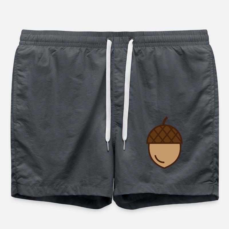 Eichel - Badeshorts - Anthrazit