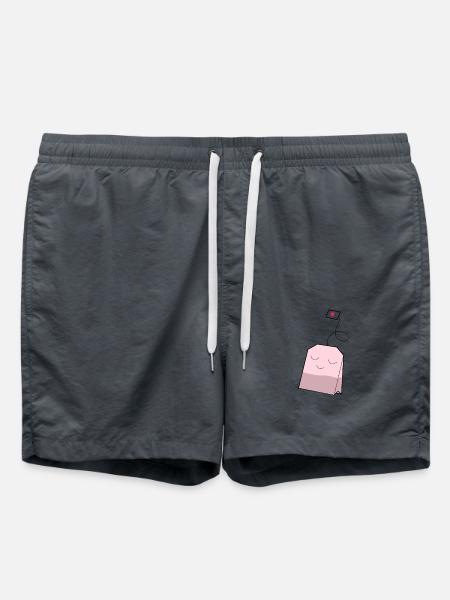 Tea bags for tea drinkers sugar-sweet tea bags - Swim Trunks - anthracite