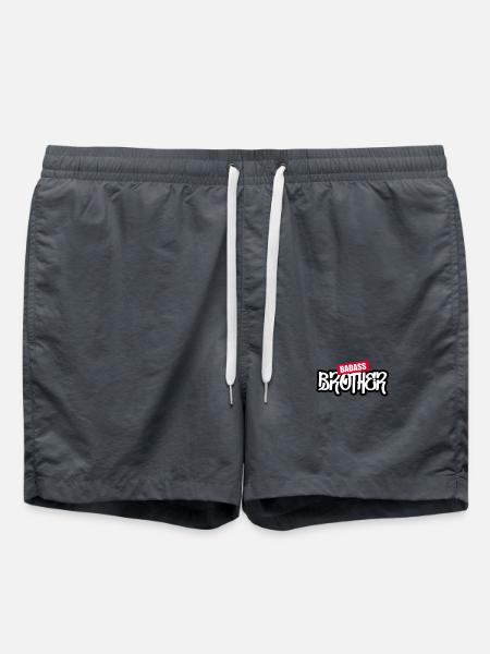 Badass brother - badass brother - Swim Trunks - anthracite