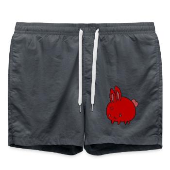 Bad bunny - Swim Trunks - anthracite - Front - AI Model Male 185 light (185cm)