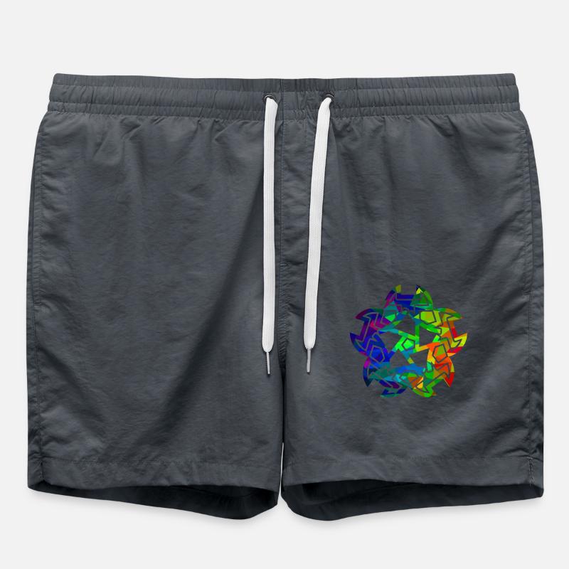 Celtic Ornament - Swim Trunks - anthracite