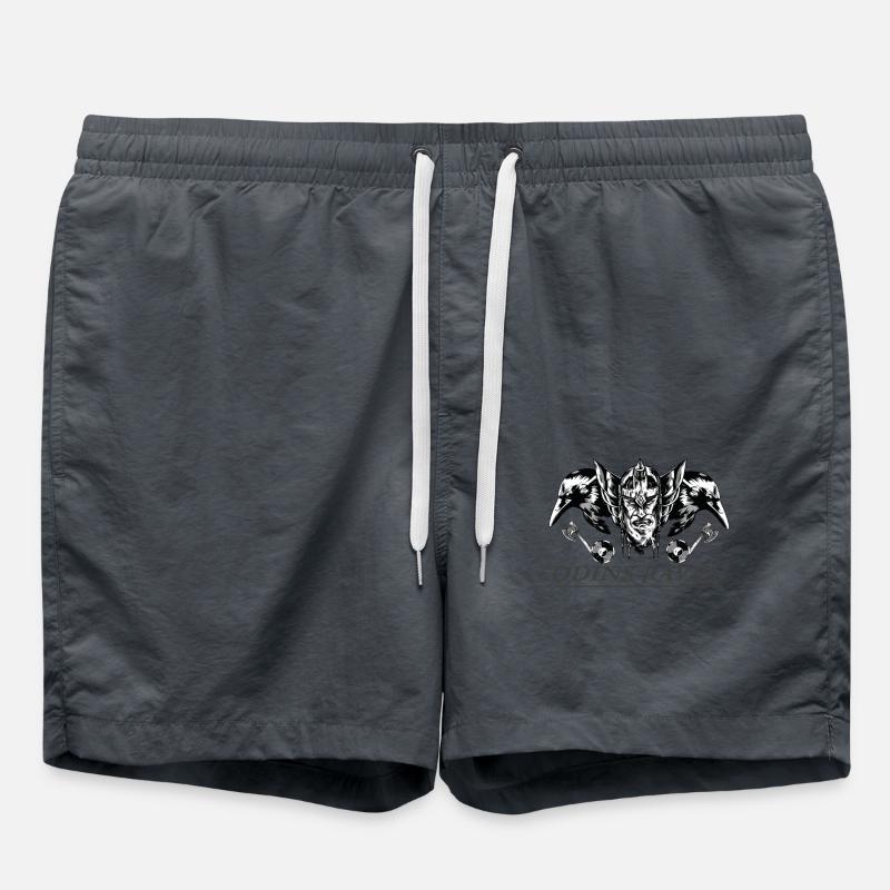 odins ravens - Swim Trunks - anthracite