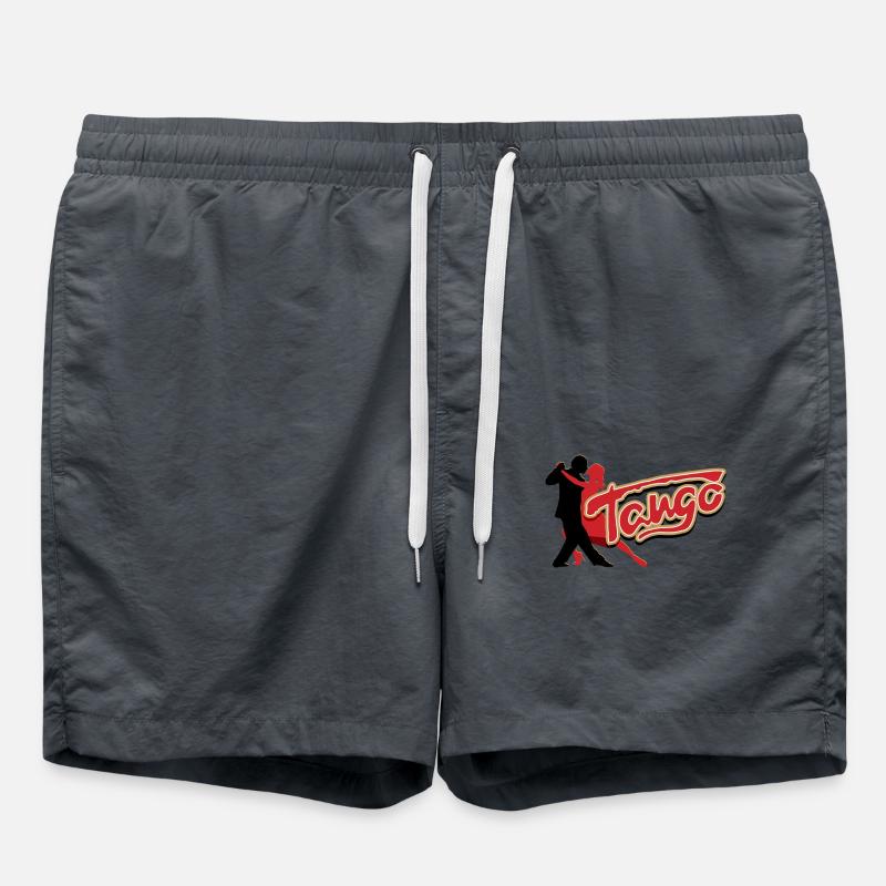 Tango, Tango Tänzer - Badeshorts - Anthrazit