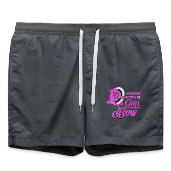 archery - Swim Trunks - anthracite - Front - AI Model Male 185 light (185cm)