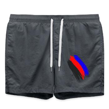 Drapeau polyamour Drapeau polyamour Pride Polyamour - Short de bain - charbon - Devant - AI Model Male 185 light (185cm)