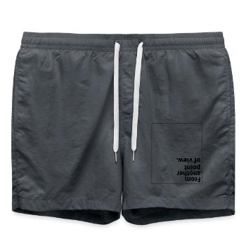 D'un autre point de vue - Short de bain - charbon - Devant - AI Model Male 185 light (185cm)