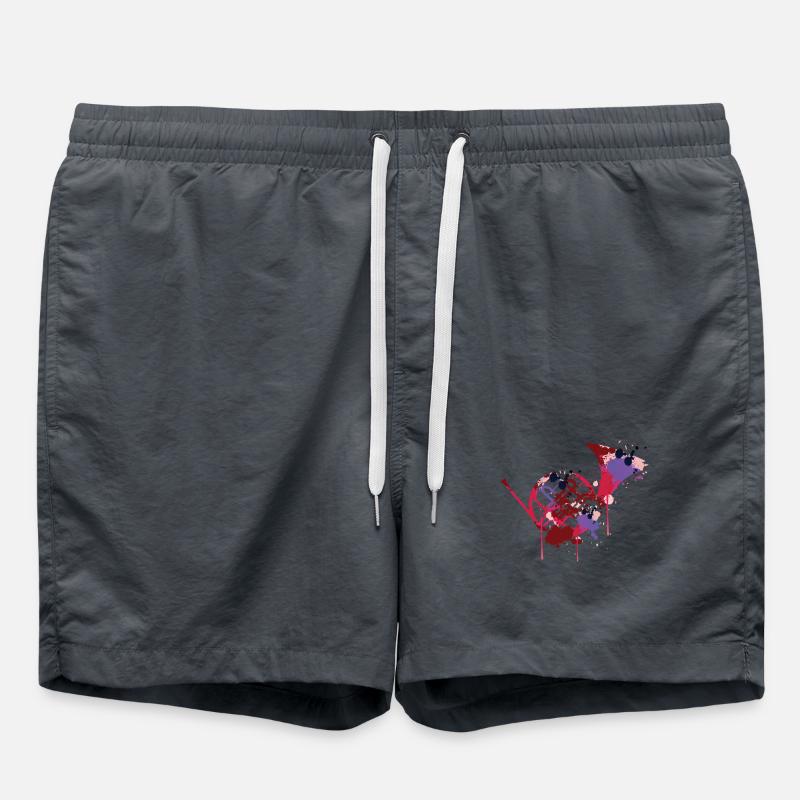 French Horn - Swim Trunks - anthracite