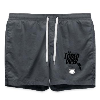 Diper chargé avec design et odeur de Diper - Short de bain - charbon - Devant - AI Model Male 185 light (185cm)