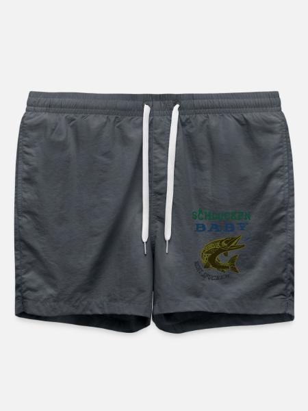 Pike fishing - Swim Trunks - anthracite