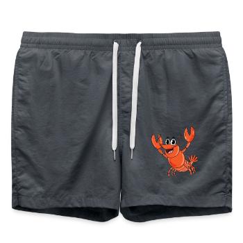 Hummer - Badeshorts - Anthrazit - Vorne - AI Model Male 185 light (185cm)