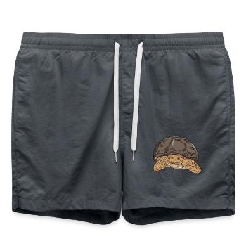 tortue - Short de bain - charbon - Devant - AI Model Male 185 light (185cm)