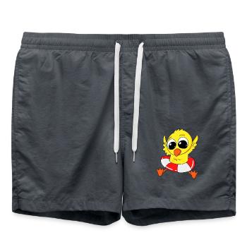 Canard mer baignade piscine en plein air piscine piscine - Short de bain - charbon - Devant - AI Model Male 185 light (185cm)