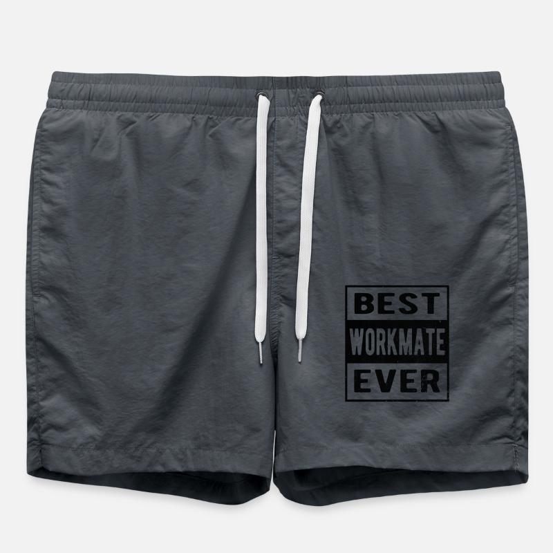 Work colleague gift - Swim Trunks - anthracite