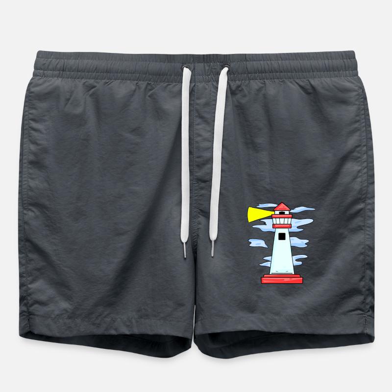 lighthouse - Swim Trunks - anthracite