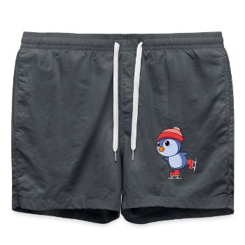 Skating - Swim Trunks - anthracite - Front - AI Model Male 185 light (185cm)