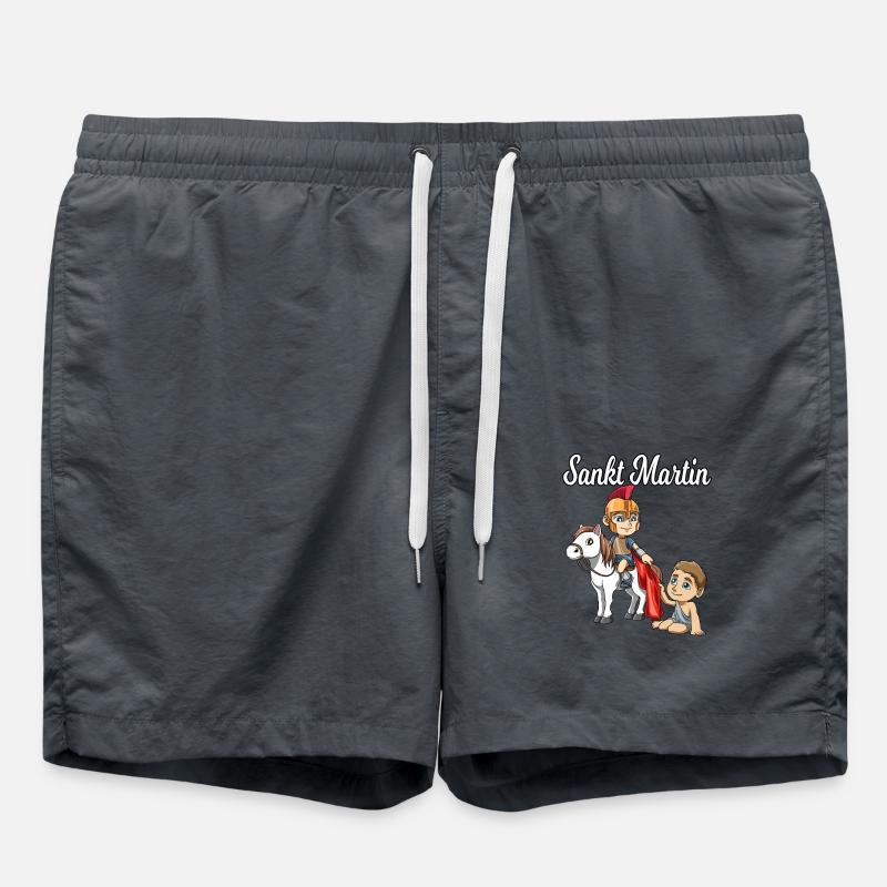 Saint Martin St Martin - Swim Trunks - anthracite