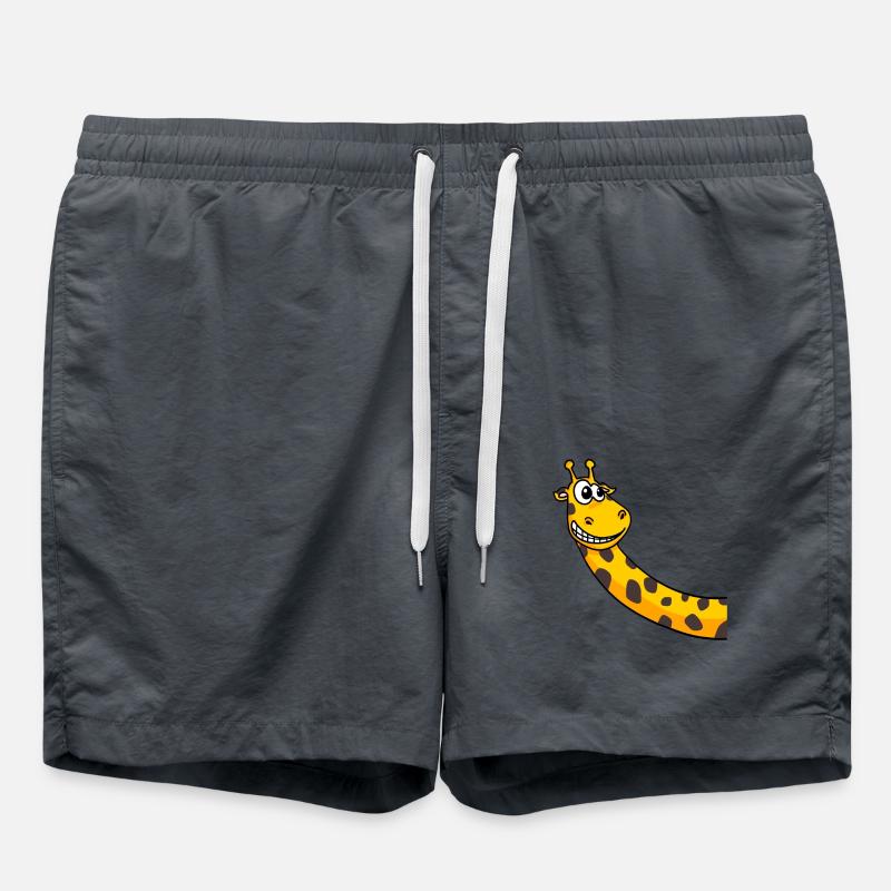 giraffe - Swim Trunks - anthracite