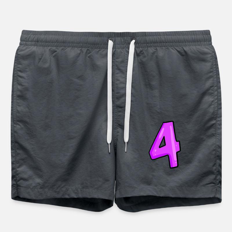 4 - Swim Trunks - anthracite