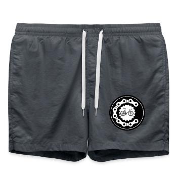 Vélo Cyclisme Cycling Cycling - Short de bain - charbon - Devant - AI Model Male 185 light (185cm)