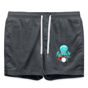 Poulpe batteur - Short de bain - charbon - Devant - AI Model Male 185 light (185cm)