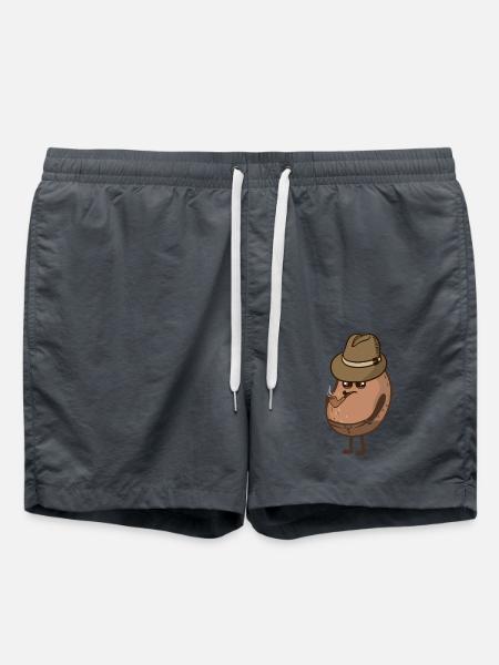 Süßkartoffel - Badeshorts - Anthrazit