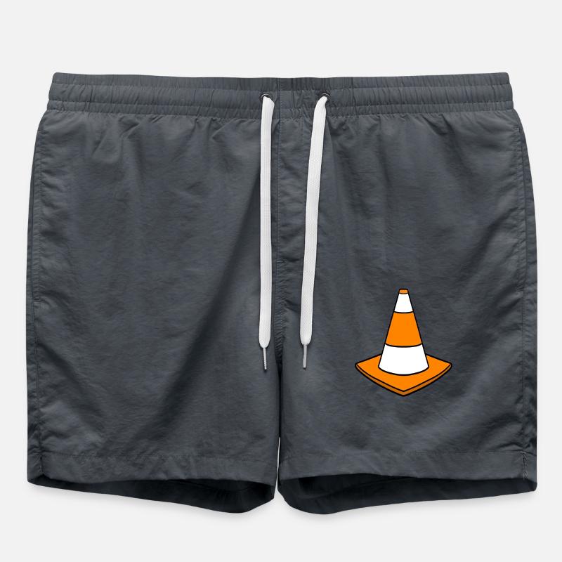 Cône de guidage - Short de bain - charbon