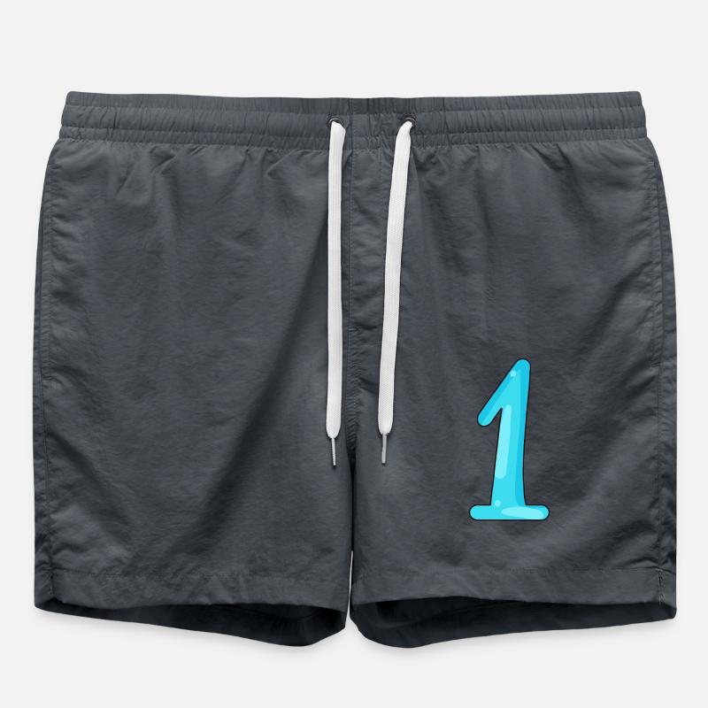 1 - Swim Trunks - anthracite