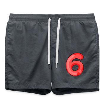6 - Swim Trunks - anthracite - Front - AI Model Male 185 light (185cm)