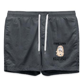 Annesinin Kuzusu - Baby - türkisch - Badeshorts - Anthrazit - Vorne - AI Model Male 185 light (185cm)