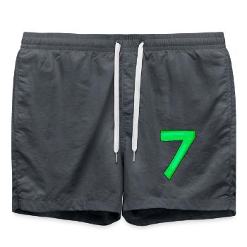 7 - Swim Trunks - anthracite - Front - AI Model Male 185 light (185cm)