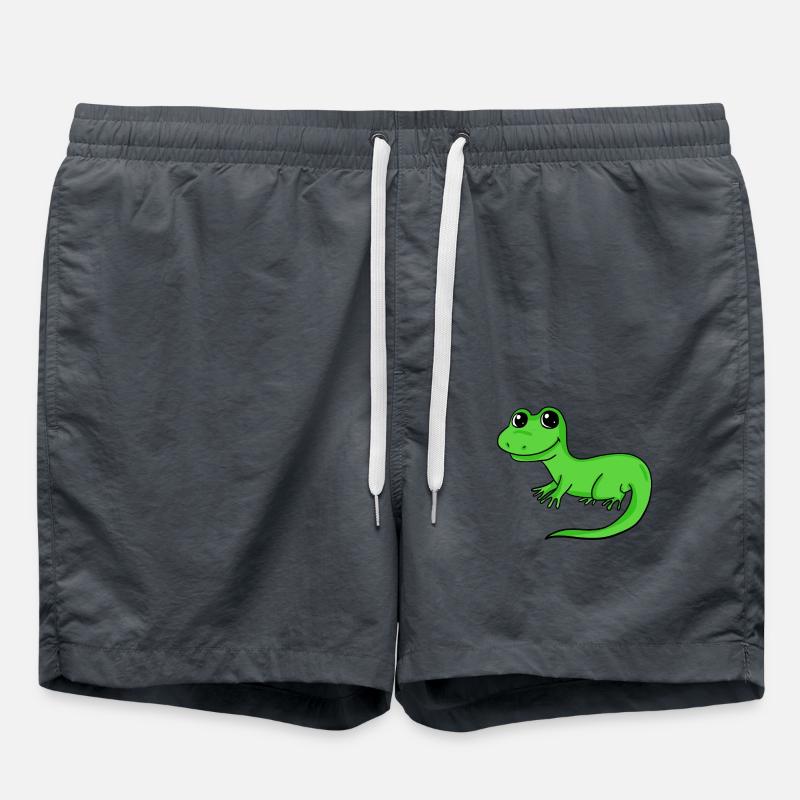 lizard - Swim Trunks - anthracite