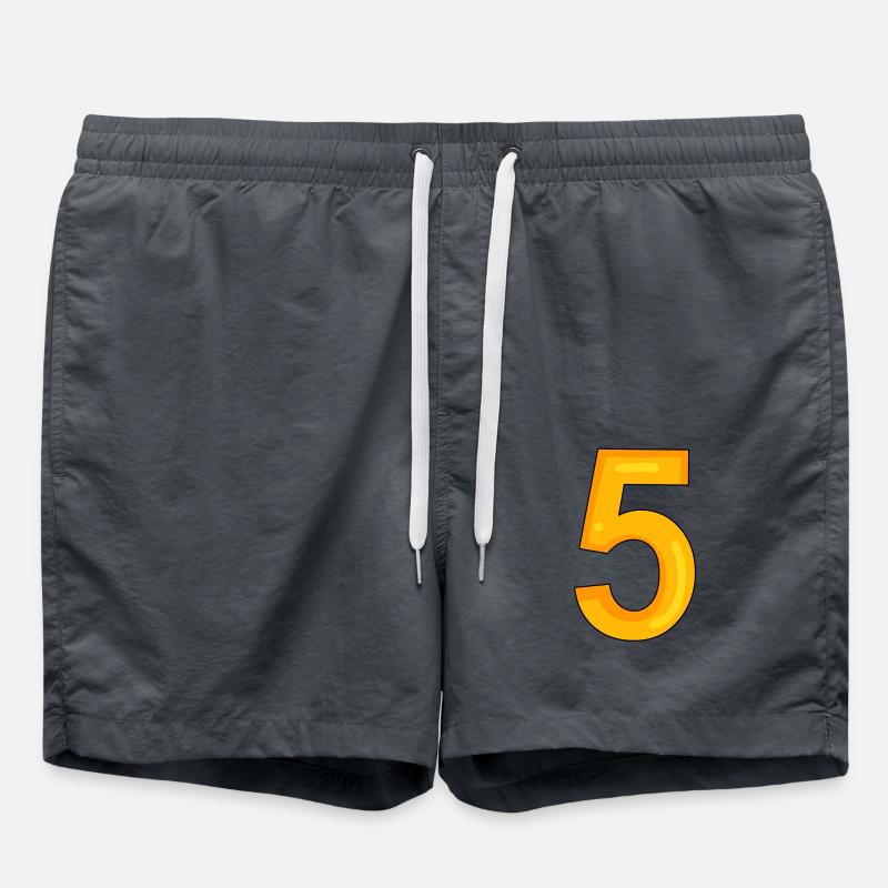 5 - Swim Trunks - anthracite