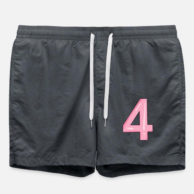 4 - Swim Trunks - anthracite