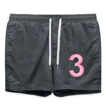 3 - Swim Trunks - anthracite - Front - AI Model Male 185 light (185cm)