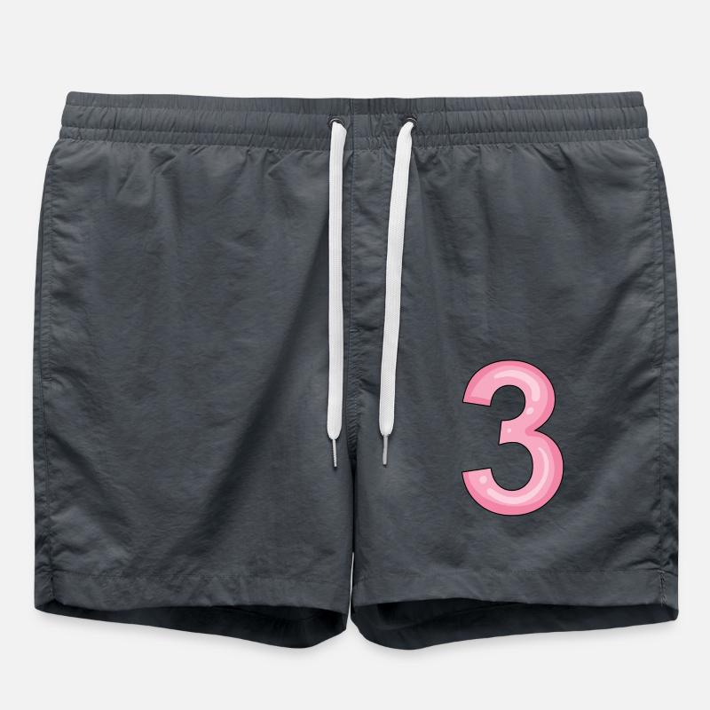 3 - Swim Trunks - anthracite