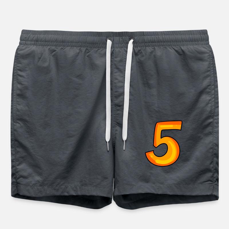 5 - Swim Trunks - anthracite