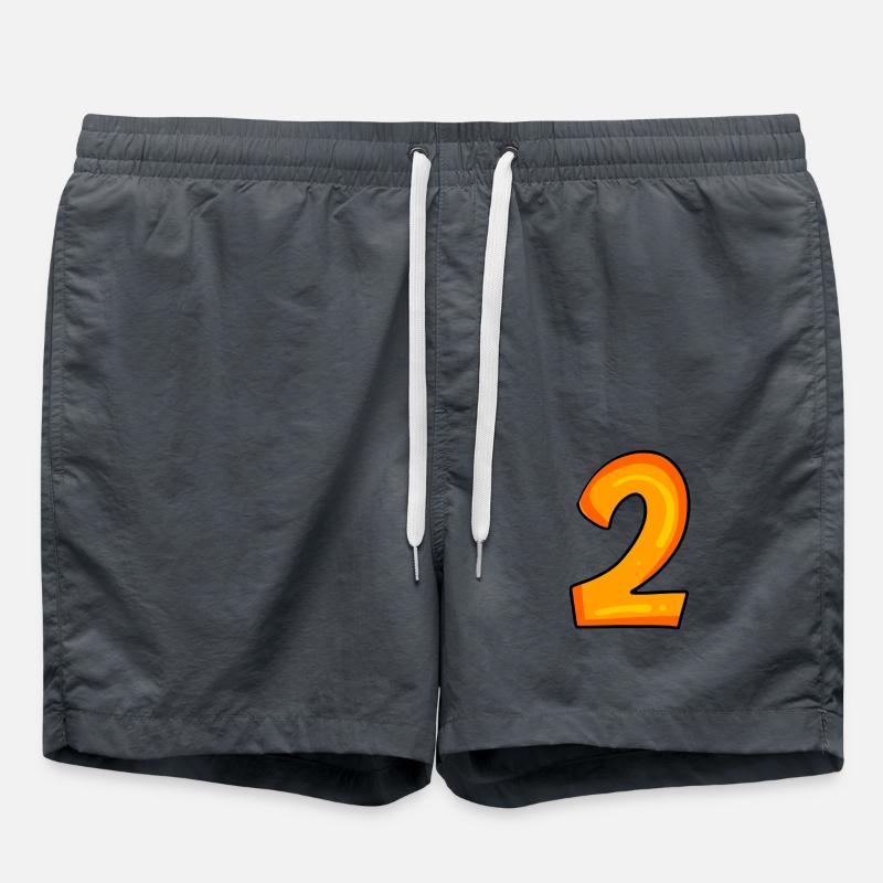 2 - Swim Trunks - anthracite