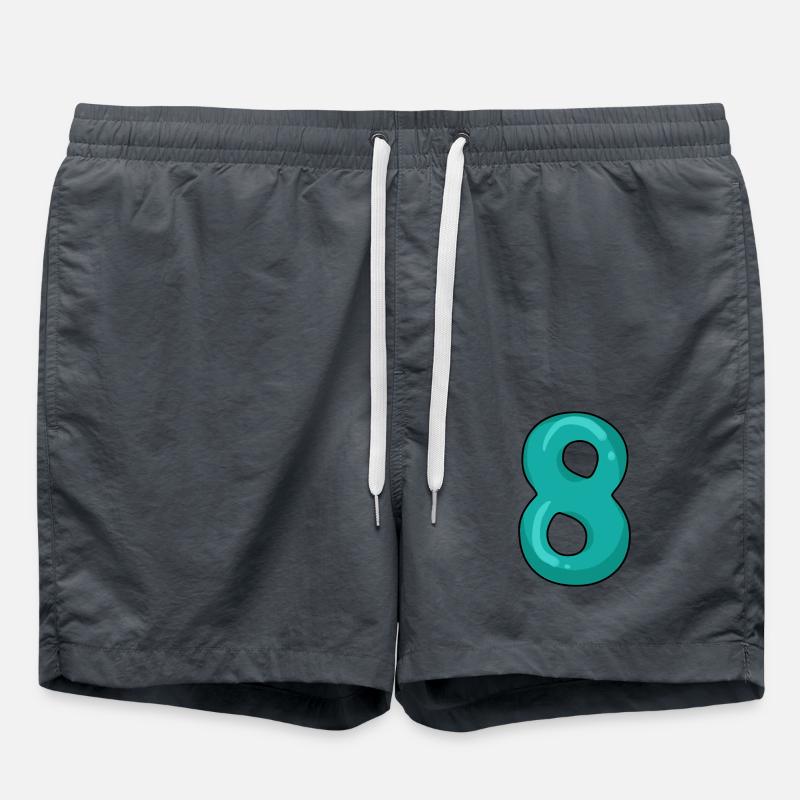 8 - Eight - Point 8 - Swim Trunks - anthracite