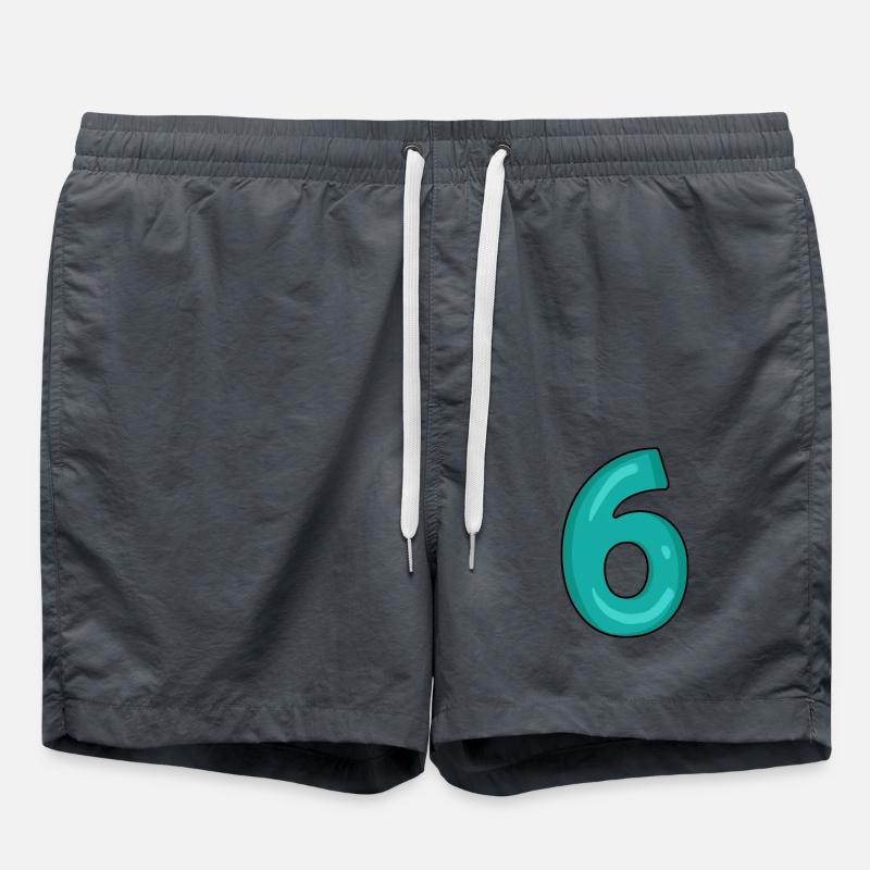 6 - Swim Trunks - anthracite