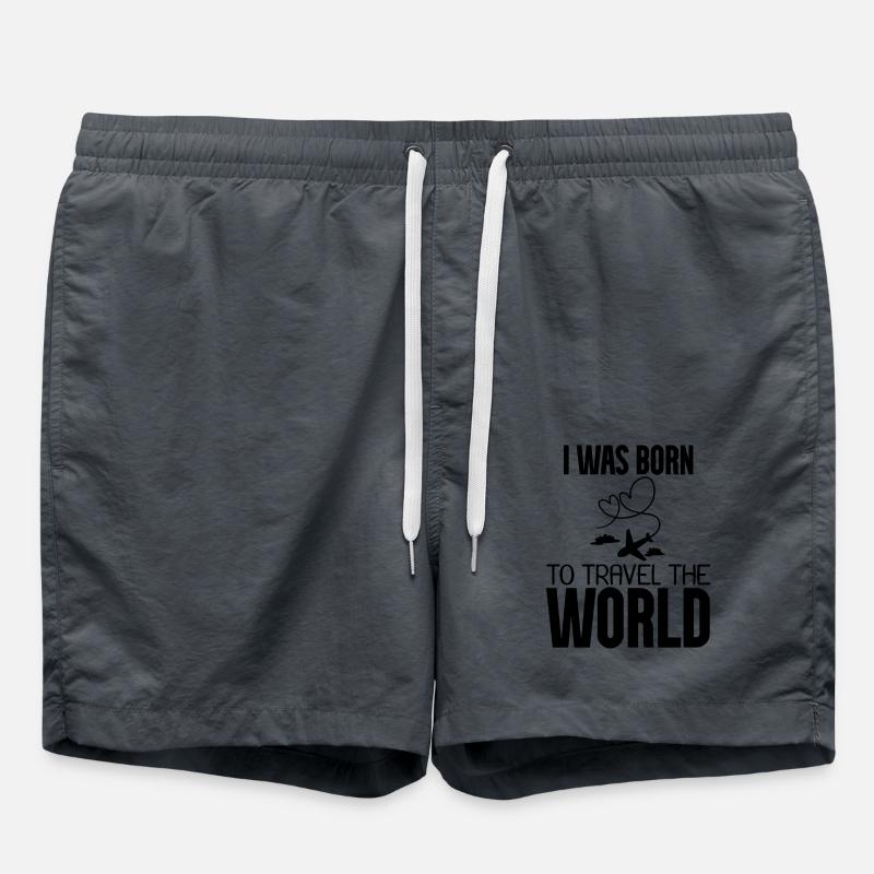 Airplane - Swim Trunks - anthracite