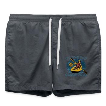 C’est l’heure du canoë-polo - Short de bain - charbon - Devant - AI Model Male 185 light (185cm)