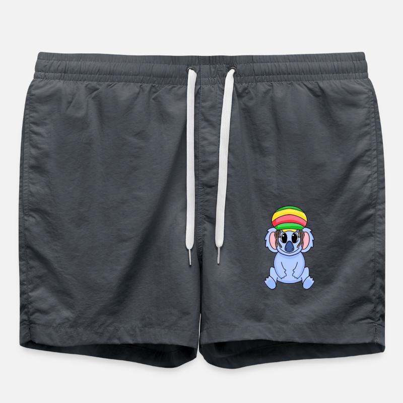 Rasta Koala - Swim Trunks - anthracite