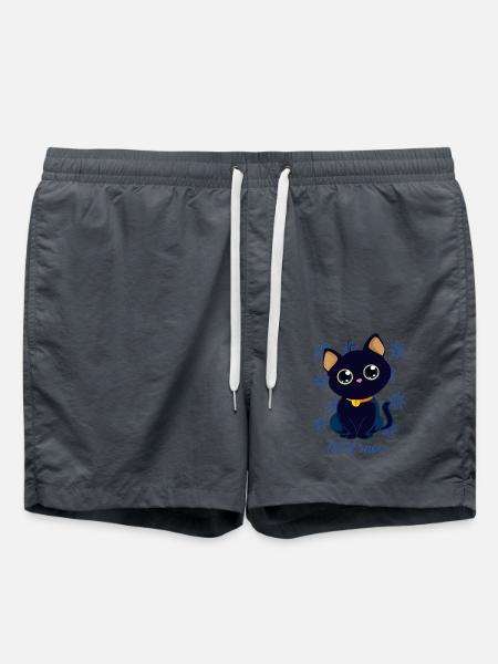 Weihnachten Christmas Santa Xmas Weichnachts - Badeshorts - Anthrazit