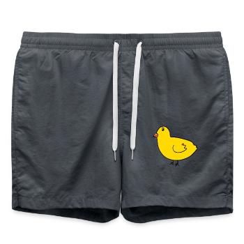 Chick - Swim Trunks - anthracite - Front - AI Model Male 185 light (185cm)