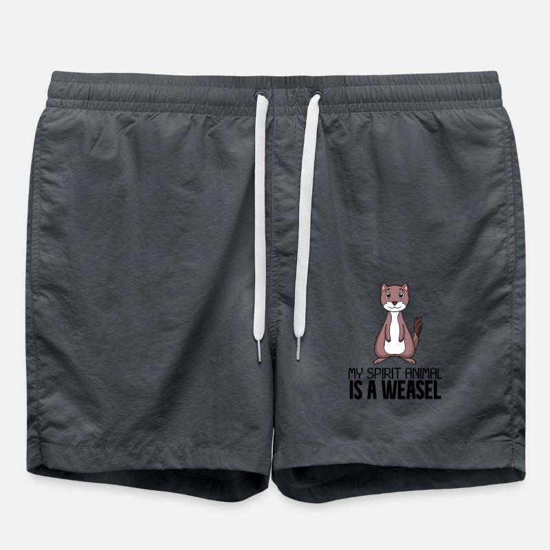 Weasel - Swim Trunks - anthracite
