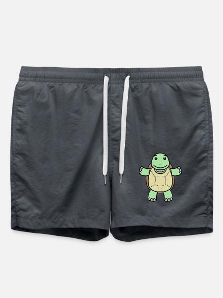 Turtle - Swim Trunks - anthracite