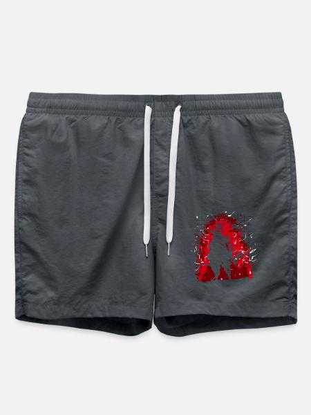 Bogenschießen - Badeshorts - Anthrazit